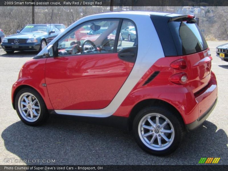 Rally Red / Design Red 2009 Smart fortwo passion coupe