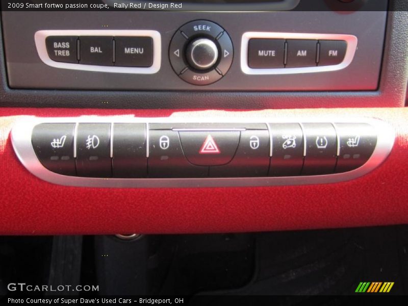 Rally Red / Design Red 2009 Smart fortwo passion coupe