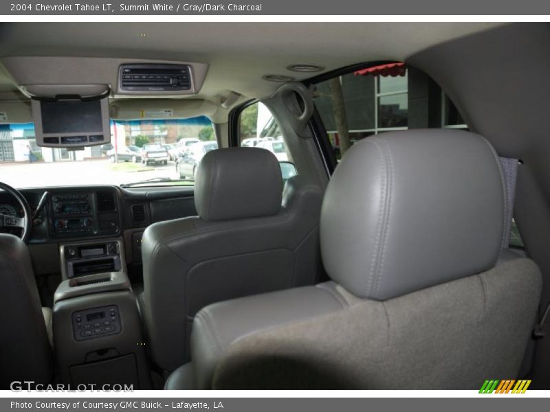 Summit White / Gray/Dark Charcoal 2004 Chevrolet Tahoe LT