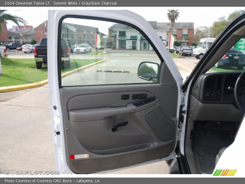 Summit White / Gray/Dark Charcoal 2004 Chevrolet Tahoe LT