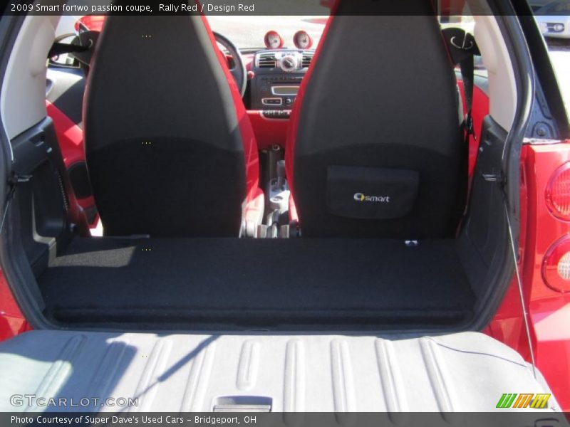 Rally Red / Design Red 2009 Smart fortwo passion coupe