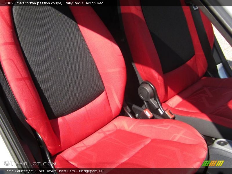 Rally Red / Design Red 2009 Smart fortwo passion coupe