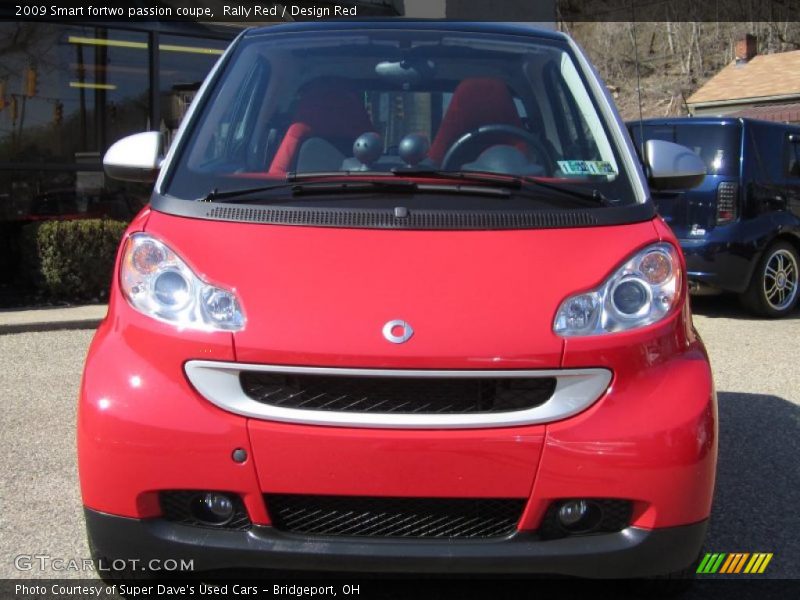 Rally Red / Design Red 2009 Smart fortwo passion coupe