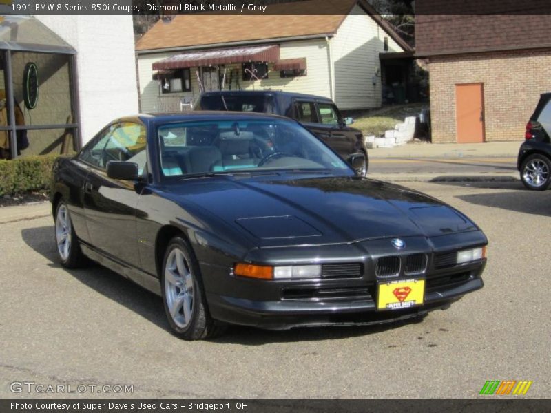 Front 3/4 View of 1991 8 Series 850i Coupe