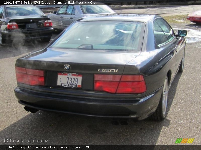  1991 8 Series 850i Coupe Diamond Black Metallic