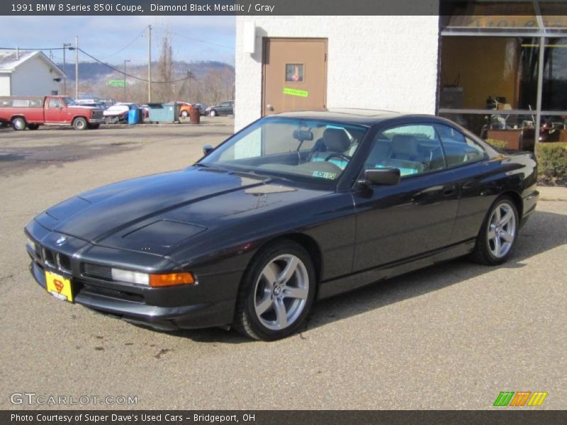 Front 3/4 View of 1991 8 Series 850i Coupe