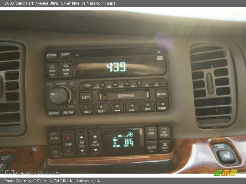 Controls of 2003 Park Avenue Ultra