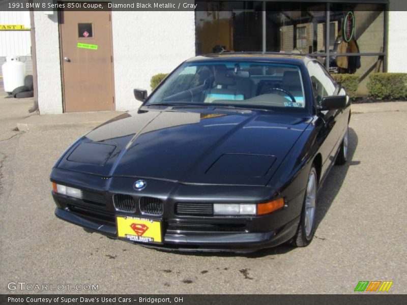  1991 8 Series 850i Coupe Diamond Black Metallic