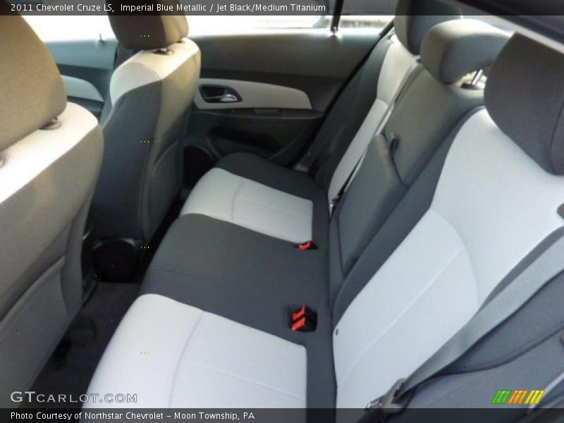 Imperial Blue Metallic / Jet Black/Medium Titanium 2011 Chevrolet Cruze LS