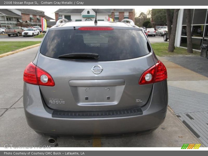 Gotham Gray Metallic / Gray 2008 Nissan Rogue SL