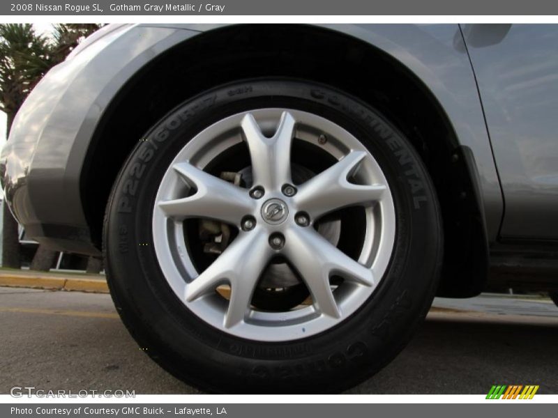 Gotham Gray Metallic / Gray 2008 Nissan Rogue SL