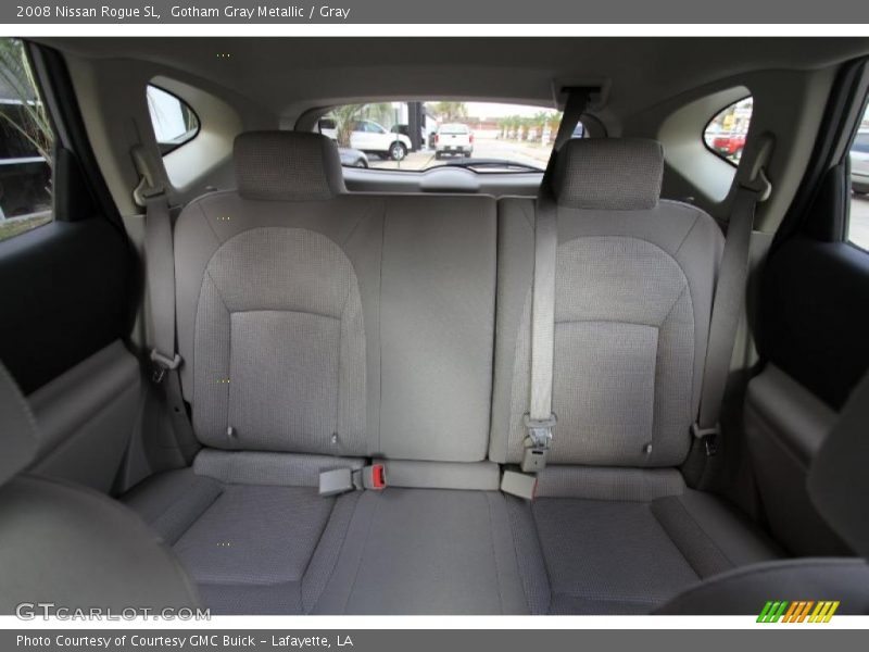 Gotham Gray Metallic / Gray 2008 Nissan Rogue SL