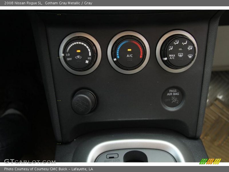 Gotham Gray Metallic / Gray 2008 Nissan Rogue SL