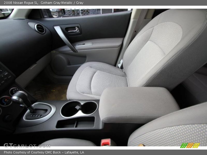 Gotham Gray Metallic / Gray 2008 Nissan Rogue SL