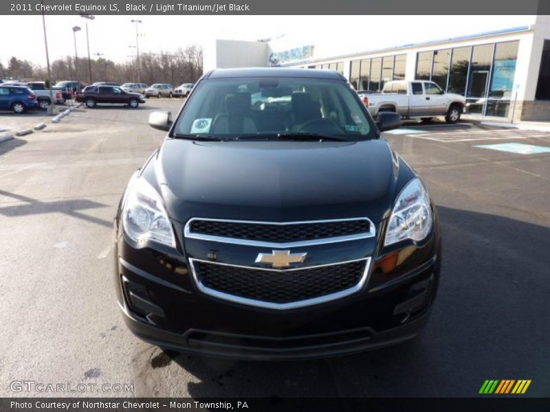 Black / Light Titanium/Jet Black 2011 Chevrolet Equinox LS