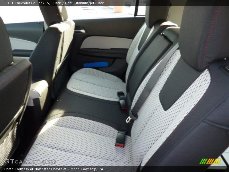 Black / Light Titanium/Jet Black 2011 Chevrolet Equinox LS