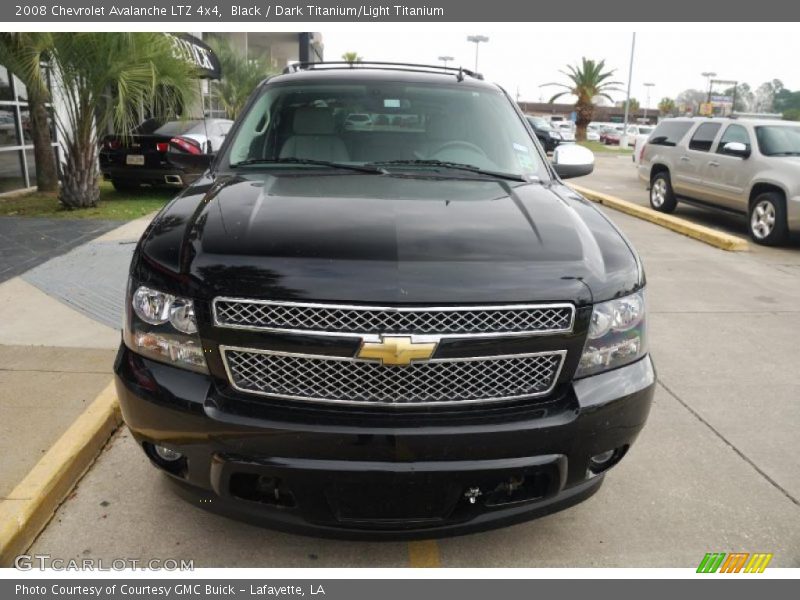 Black / Dark Titanium/Light Titanium 2008 Chevrolet Avalanche LTZ 4x4