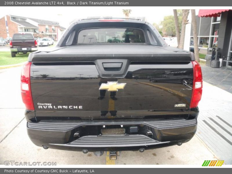 Black / Dark Titanium/Light Titanium 2008 Chevrolet Avalanche LTZ 4x4