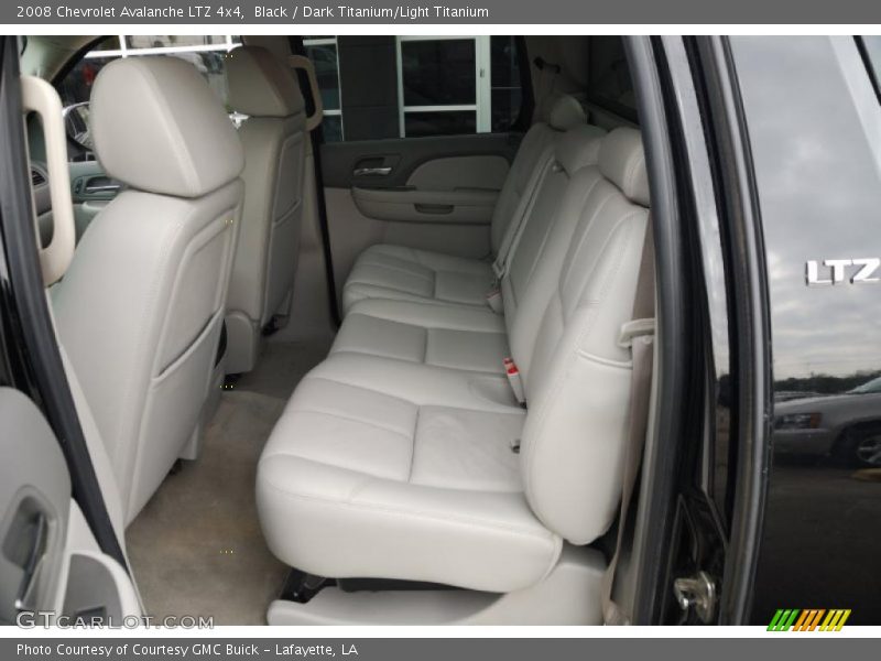 Black / Dark Titanium/Light Titanium 2008 Chevrolet Avalanche LTZ 4x4