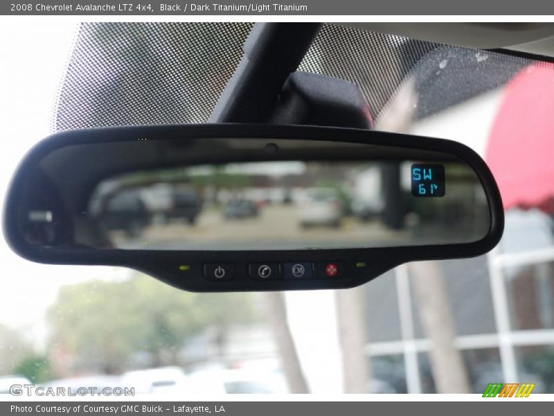 Black / Dark Titanium/Light Titanium 2008 Chevrolet Avalanche LTZ 4x4