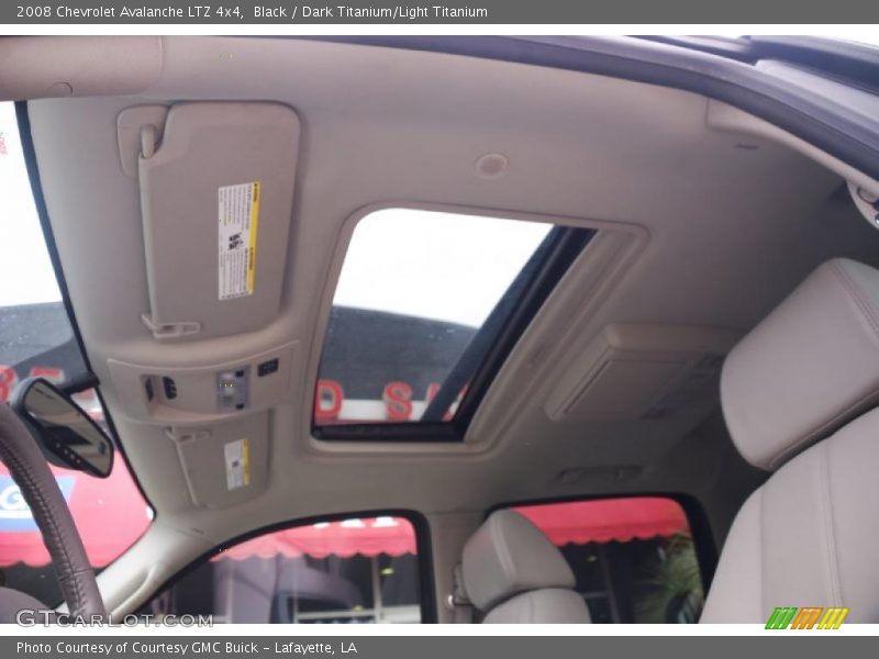 Black / Dark Titanium/Light Titanium 2008 Chevrolet Avalanche LTZ 4x4