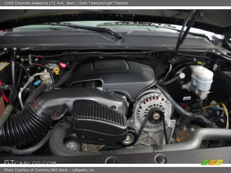 Black / Dark Titanium/Light Titanium 2008 Chevrolet Avalanche LTZ 4x4