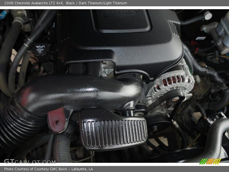 Black / Dark Titanium/Light Titanium 2008 Chevrolet Avalanche LTZ 4x4