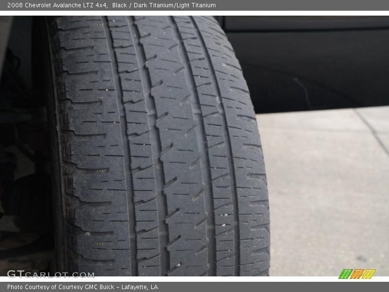 Black / Dark Titanium/Light Titanium 2008 Chevrolet Avalanche LTZ 4x4