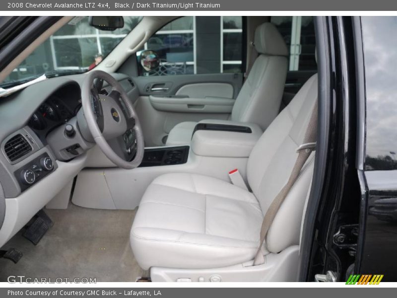 Black / Dark Titanium/Light Titanium 2008 Chevrolet Avalanche LTZ 4x4