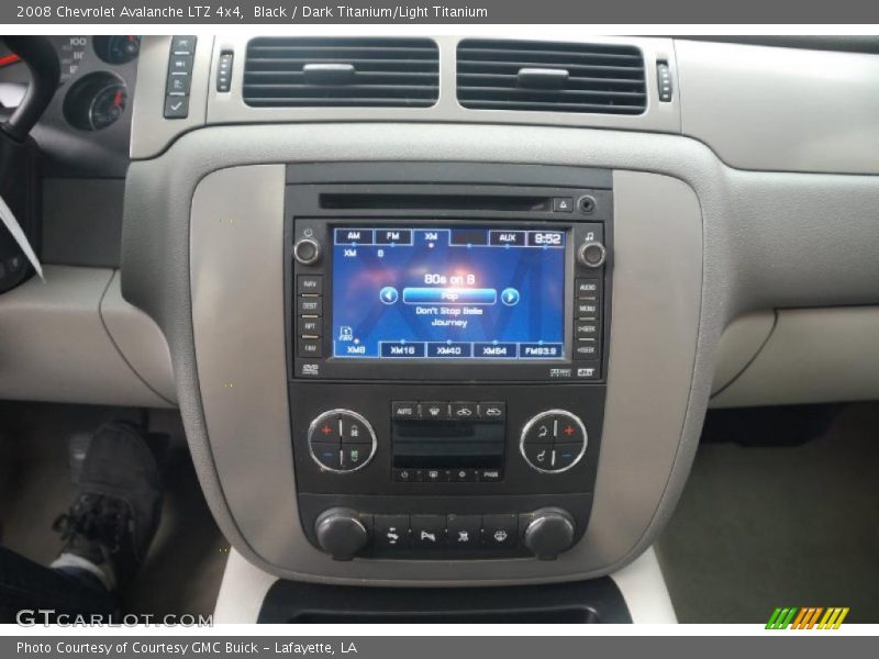 Black / Dark Titanium/Light Titanium 2008 Chevrolet Avalanche LTZ 4x4
