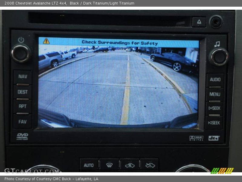 Black / Dark Titanium/Light Titanium 2008 Chevrolet Avalanche LTZ 4x4