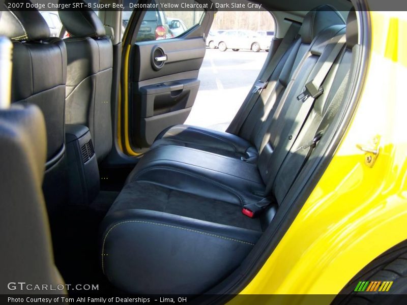 Detonator Yellow Clearcoat / Dark Slate Gray 2007 Dodge Charger SRT-8 Super Bee