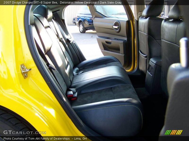 Detonator Yellow Clearcoat / Dark Slate Gray 2007 Dodge Charger SRT-8 Super Bee
