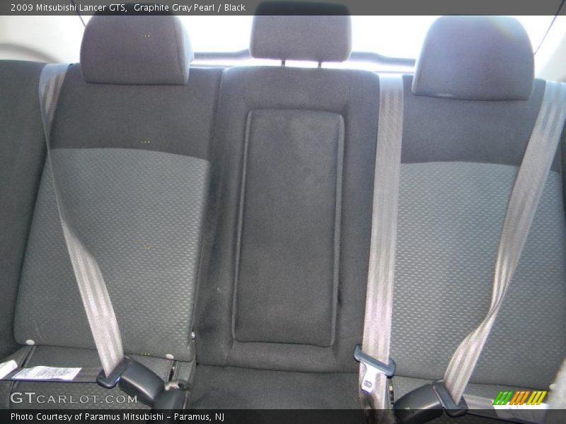 Graphite Gray Pearl / Black 2009 Mitsubishi Lancer GTS