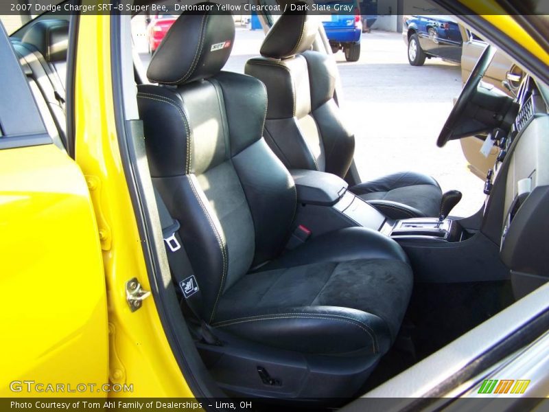 Detonator Yellow Clearcoat / Dark Slate Gray 2007 Dodge Charger SRT-8 Super Bee