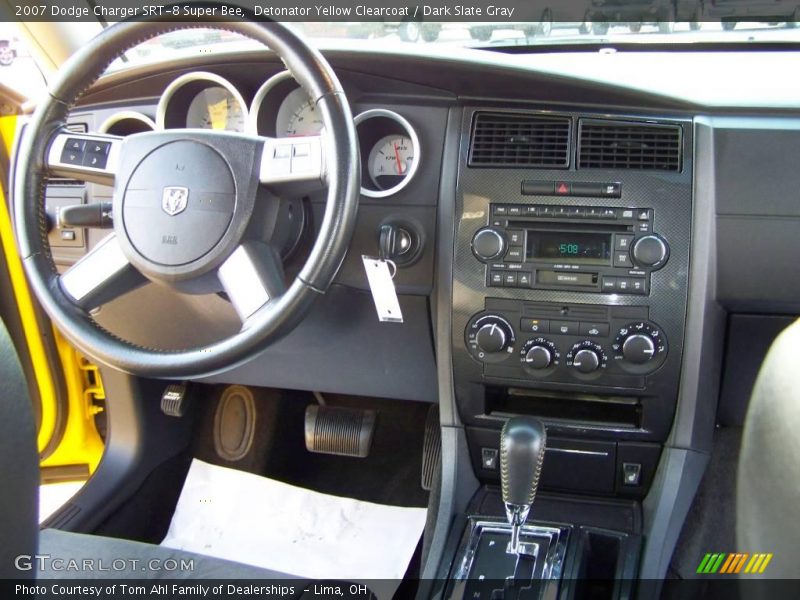  2007 Charger SRT-8 Super Bee Dark Slate Gray Interior