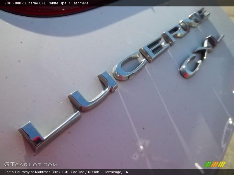 White Opal / Cashmere 2006 Buick Lucerne CXL
