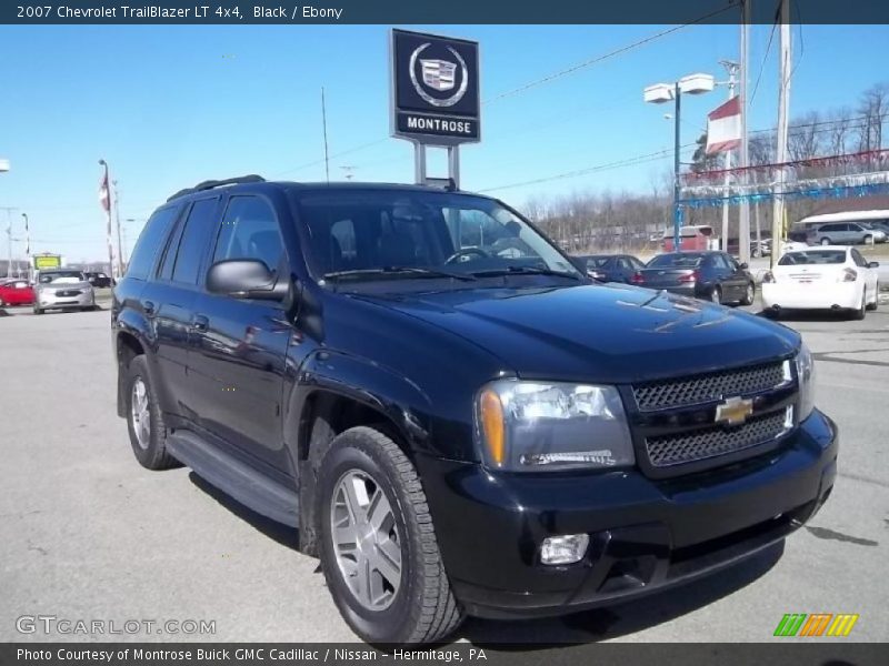 Black / Ebony 2007 Chevrolet TrailBlazer LT 4x4