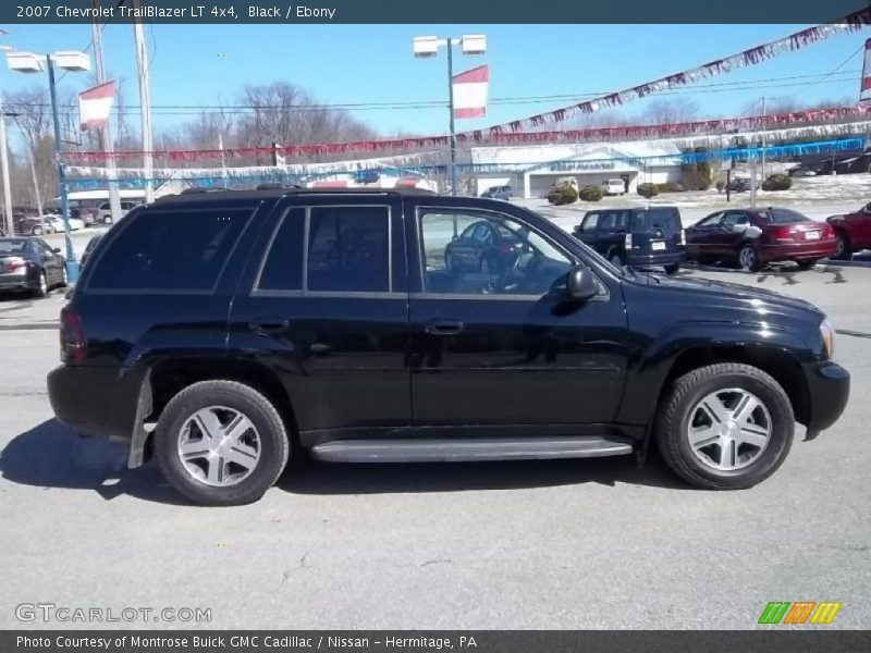 Black / Ebony 2007 Chevrolet TrailBlazer LT 4x4