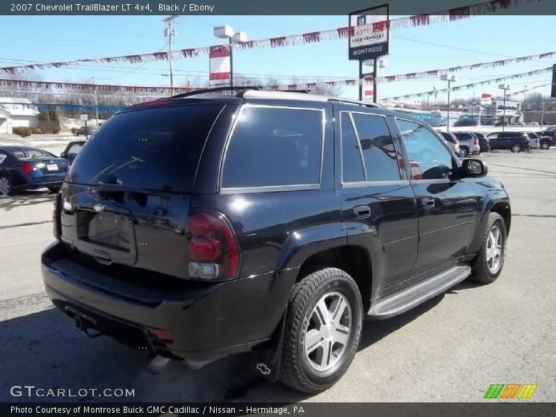 Black / Ebony 2007 Chevrolet TrailBlazer LT 4x4