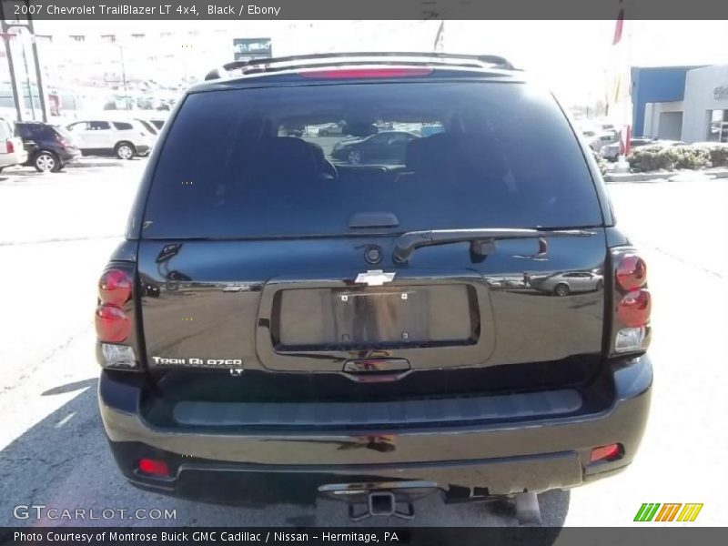 Black / Ebony 2007 Chevrolet TrailBlazer LT 4x4