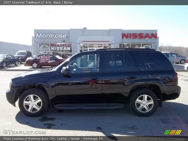 Black / Ebony 2007 Chevrolet TrailBlazer LT 4x4