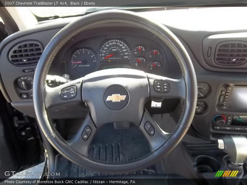 Black / Ebony 2007 Chevrolet TrailBlazer LT 4x4