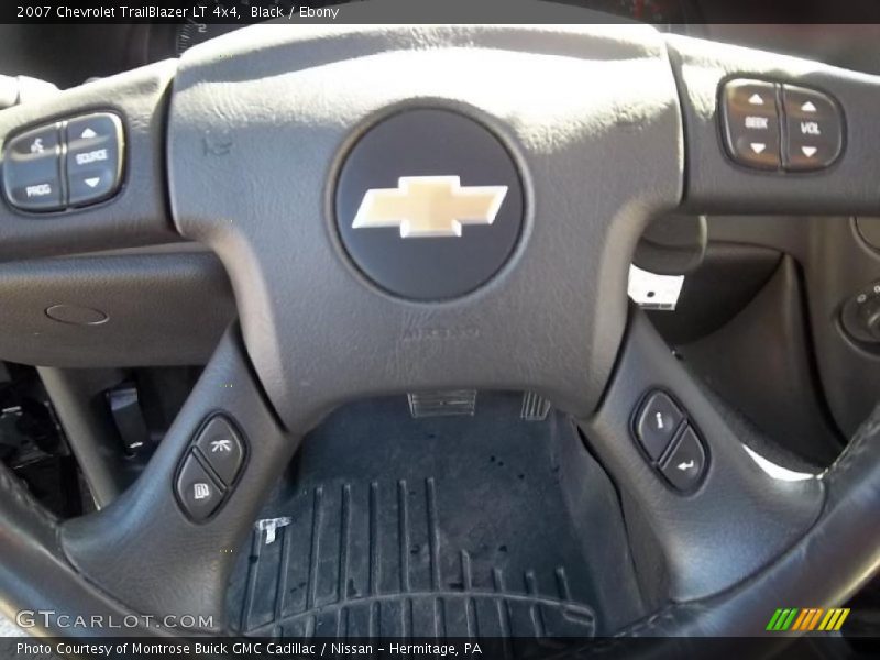 Black / Ebony 2007 Chevrolet TrailBlazer LT 4x4