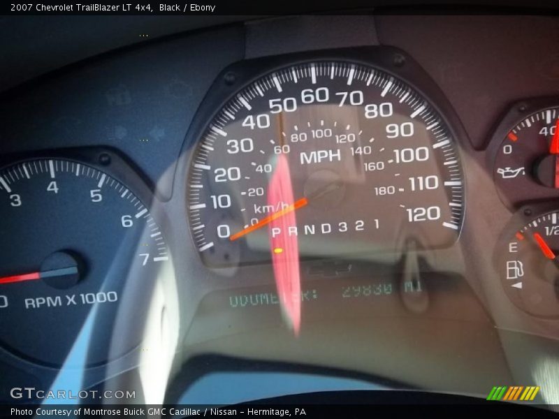 Black / Ebony 2007 Chevrolet TrailBlazer LT 4x4