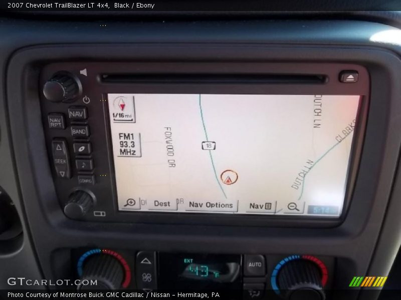 Black / Ebony 2007 Chevrolet TrailBlazer LT 4x4