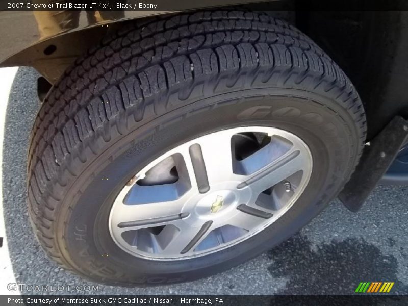 Black / Ebony 2007 Chevrolet TrailBlazer LT 4x4