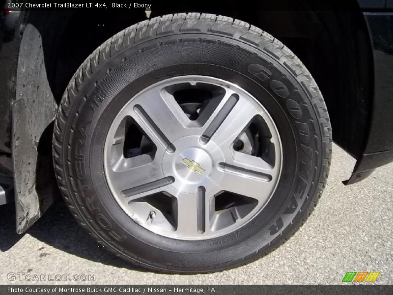 Black / Ebony 2007 Chevrolet TrailBlazer LT 4x4