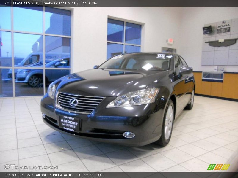 Smoky Granite Mica / Light Gray 2008 Lexus ES 350