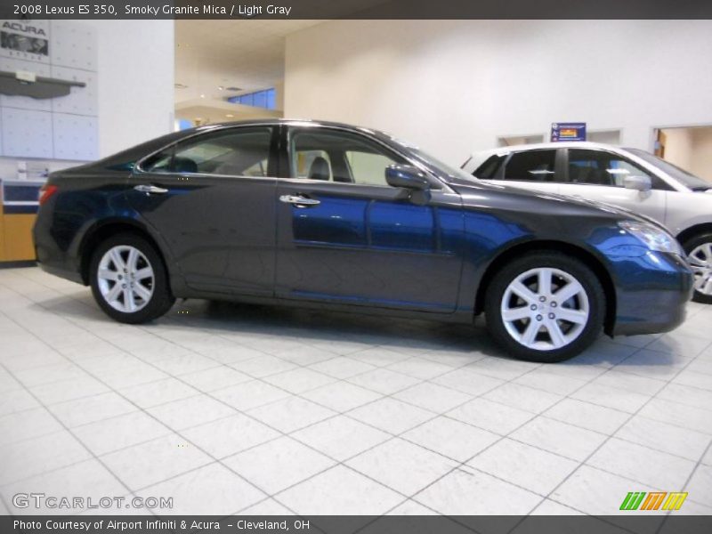 Smoky Granite Mica / Light Gray 2008 Lexus ES 350
